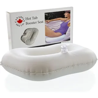 Canadian Spa CO. Wassergefülltes Pool Sitzkissen, aufblasbare Sitzerhöhung, komfortable Unterstützung, Hot Tub Zubehör