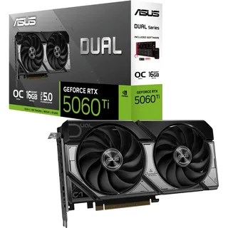 Asus Dual GeForce RTX 5060 Ti 16 GB GDDR7