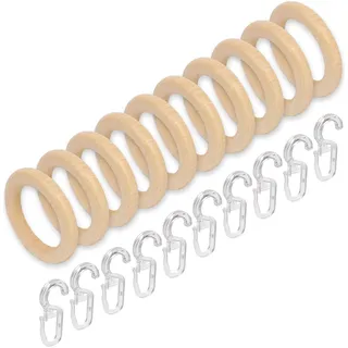 LIEDECO Gardinenring für Gardinenstangen Ø 28 mm,