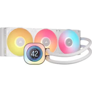 Corsair iCUE LINK TITAN 360 RX LCD White - CPU-Wasserkühlung - Max 36 dBA