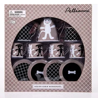 Pellianni Pellianni Teeservice - Gray - One Size