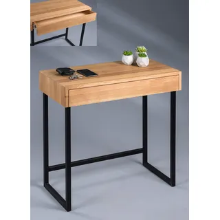 M2 Kollektion Konsolentisch 100 x 30 x 75 cm Braun/Schwarz