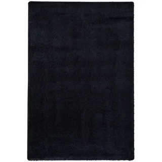 Snapstyle Hochflor Shaggy Teppich Palace 80 x 200 cm Schwarz