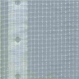 KLASEBO Gitterplane für Gerüste 3,20 m 200 g/m2 Weiss/Transluzent