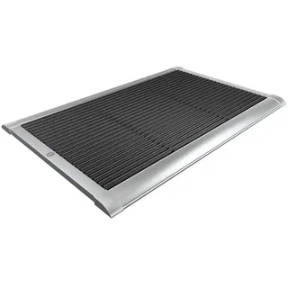 Outdoor-Fußmatte New Standard RiZZ grau, Designer Trudie Zuiddam/WELL design, 2.2x90x60 cm