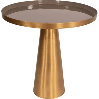 Kayoom »Morrison 525, Beistelltisch in runder Form, stilvolles Retro-Design« 1 Stk. tlg. Tischplatte in Tablettform, moderne Farben, Tablettrandhöhe: 3 cm,