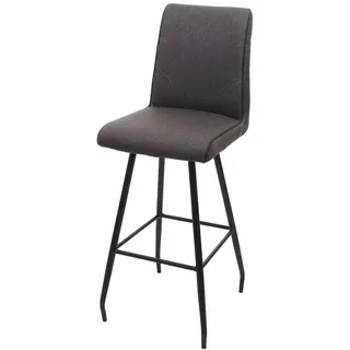 Mendler Barhocker HWC-H72 0 x 0 cm grau-braun