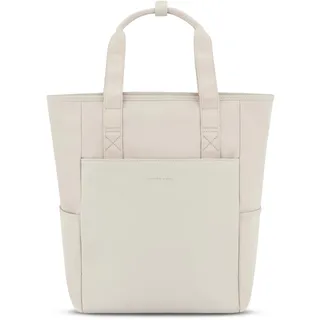 Kapten & Son Rucksack Lindby Sandstone 18 L | 2in1 Tasche & Rucksack | inkl. Kofferbefestigung, Laptopfach, Flaschenhalterung | Shopper Damen