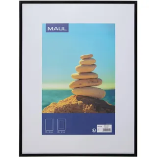 Maul Bilderrahmen Schwarz 30x40 cm 1er Set