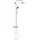 Vitalio Joy 260 Duschsystem mit Brausearmatur Silber 260