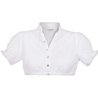 Stockerpoint Damen B-4020 Dirndlbluse, Weiss, 36