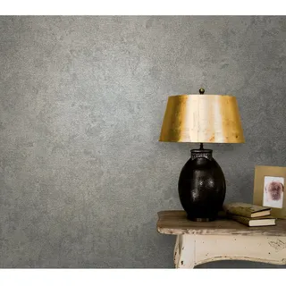 Marburg Vliestapete »Modernista 53«, Putzoptik, grau
