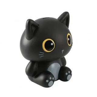 ITOTAL Große Spardose Katze Schwarz