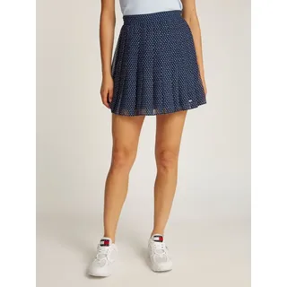Tommy Hilfiger Tommy Jeans Plisseerock »TJW MINI STAR AOP PLEATED SKIRT« mit Allover-Muster, blau