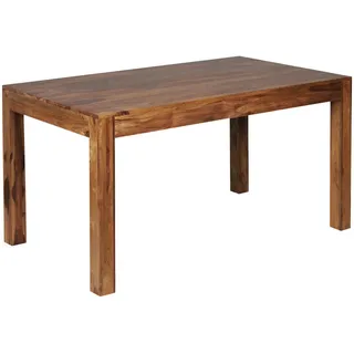 Wohnling Esstisch 140 x 76 x 80 cm braun