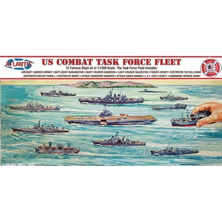 Atlantis 1/1200 US Navy Task Force Set,12 Schiffe