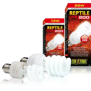 Exo Terra Reptile UVB 200 (UVB), Terrariumbeleuchtung