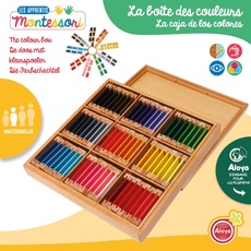 ALOYA L APPRENTISSAGE Couleurs Bois