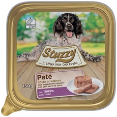 Stuzzy Mister, Nassfutter für Erwachsene Hunde, Schwielen, Pastete und Fleisch in Stücken, insgesamt 3,3 kg (22 Becher x 150 g)