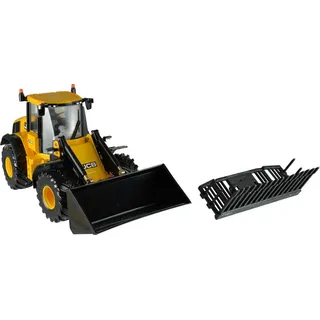 TOMY JCB 419S Radlader und Bagger 43223 - Silber