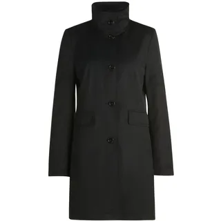 Sommerjacke GIL BRET "Sommermantel mit Stehkragen", Damen, Gr. 44, schwarz, Obermaterial: 58% Baumwolle CO. 42% Polyester PES., Jacken Sommerjacke