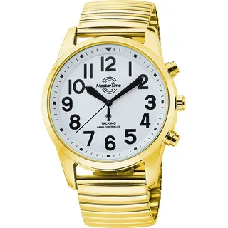 Master Time Sprechende Funkuhr Zugband 43 mm MTGA-10941-12Z