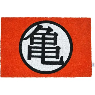 Dragon Ball Kame Fußmatte mit Kanji-Design, strapazierfähiges Material