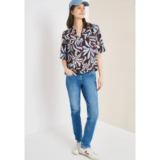 Cecil Druckbluse macchiato Braun S