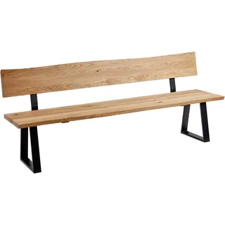 massivline & more Sitzbank Oviedo 4 Braun 220 x 45 x 44 cm