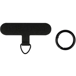 flintronic Handy Lanyard Pads, 1 Stück Handy Lanyard Pads mit Metallring, Universal Handykette Telefon Patch für die Meisten Smartphones, Multifunktional Telefon Lanyard Patch