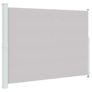 vidaXL Seitenmarkise 220 x 300 cm Grau Polyester
