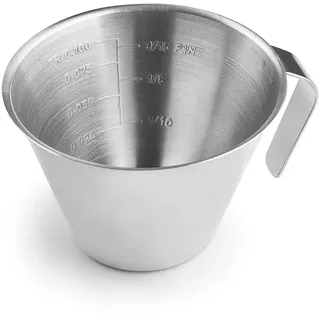 Ibili - 681601 - Messbecher, Edelstahl, 100 ml