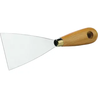 Schuller Malerspachtel mit ovalem Holzheft, breite 80 mm, 1 Stck, 50036