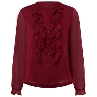 Zero Chiffonbluse rot 34