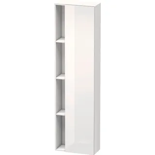Duravit DuraStyle Hochschrank 1248, 1 Drehtür, Anschlag rechts, Höhe: 1800mm, Tiefe: 240mm, DS1248R2222, Farbe: Weiß Hochglanz Dekor