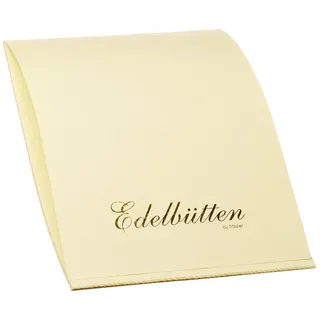 RÖSSLER edler Block A4 | Schreibblock A4 | 40 Blatt DIN A4 Papier | Edel-Büttenpapier | Briefpapier | Notizblock | Schreibwaren | 210 x 297 x 6mm| 1 Stück | Farbe: Ivory