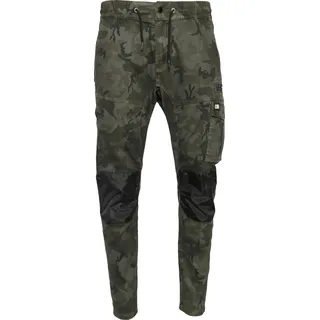 CAT Arbeitshose mit Bund Dynamic Night Camo robuste Herren Arbeitshose 34/34