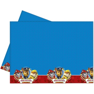 Procos 67206 Kunststoff-Tischdecke Paw Patrol (120x180cm)