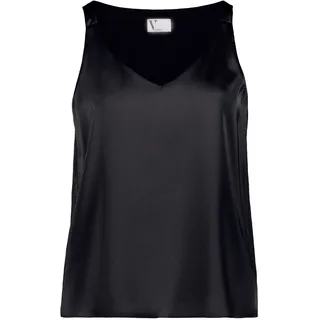 Vera Mont Satinbluse »Satin-Bluse mit V-Ausschnitt«, schwarz