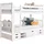Etagenbett Sammy 90 x 200 cm Kiefer massiv weiß