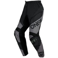 Bild | Motocross-Hose | Enduro MX | Maximale Bewegungsfreiheit, Leichtes, Atmungsaktives und langlebiges Design | Pants Element Racewear V.24 | Erwachsene | Schwarz Grau | Größe 52