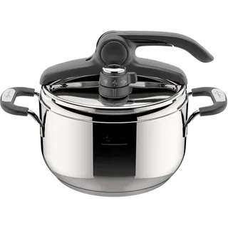 Lagostina Briosa 22 cm 5 l mit Pfanne + Kochtopf silber