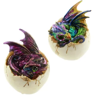 Puckator Futuristische Fantasie-Figur, Albtraum, Drache, Höhe 9,5-10 cm, Breite 7,5-8 cm, gemischt