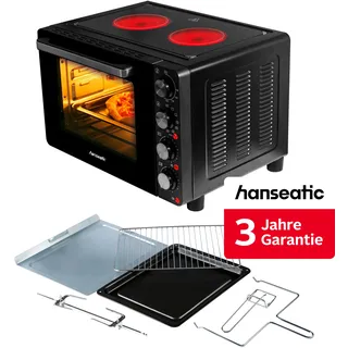 Hanseatic HMO287BKB schwarz