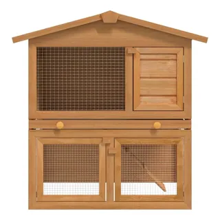 vidaXL Kleintierstall 90 x 60 x 97 cm Braun