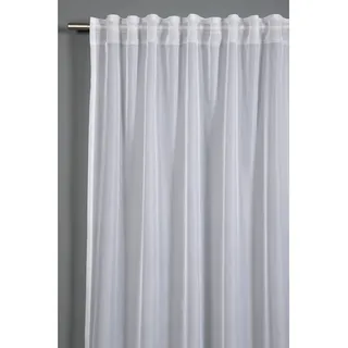 GARDINIA Schal mit Gardinenband Ösen 300 x 245 cm Weiß 1 Stk.