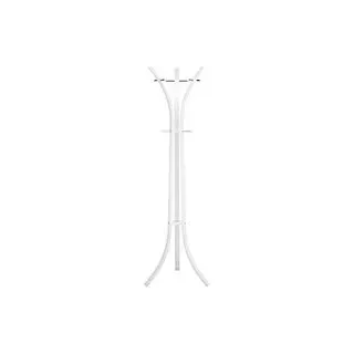 ALCO Kleiderständer 2873-10 weiß Metall 9 Haken 55,0 x 178,0 cm