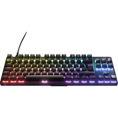 SteelSeries Apex 9 TKL - Mechanische Gaming-Tastatur - Optische Switches - 2-Punkt-Betätigung - Esports-Formfaktor ohne Tenkey - Hotswap- fähige Switches - Nordisches (QWERTY) Layout