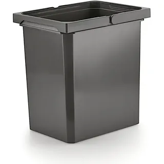 Ersatzeimer 15,5 Liter COX BASE in Anthrazit / Abfalleimer / Mülleimer - Grau
