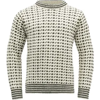 Devold Original Islender Wool Pullover Offwhite / Anth. XS